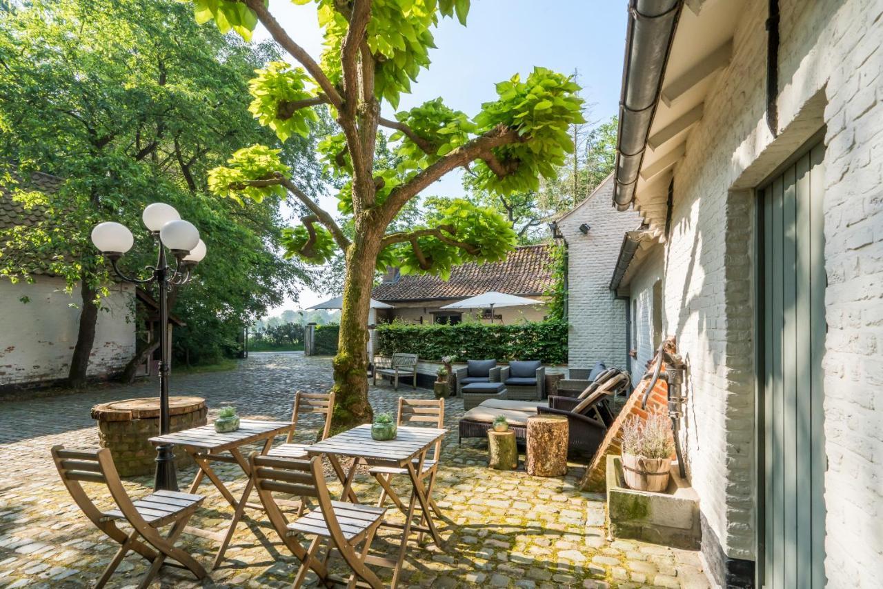 Fantastische vakantiewoning aan het bos Wingene Buitenkant foto